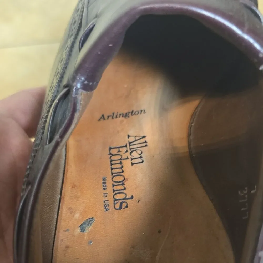 Allen Edmonds Dark Brown Tassel Loafers